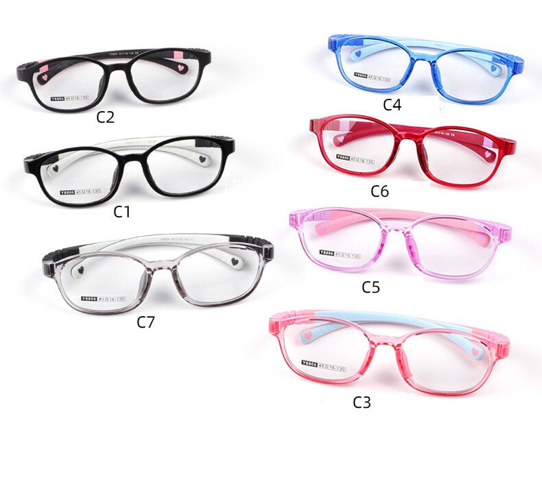 Gafas cuadradas para adolescentes, lentes ópticas para miopía, con marco de ambliopía, graduadas, antirreflectantes, TR90, para ordenador