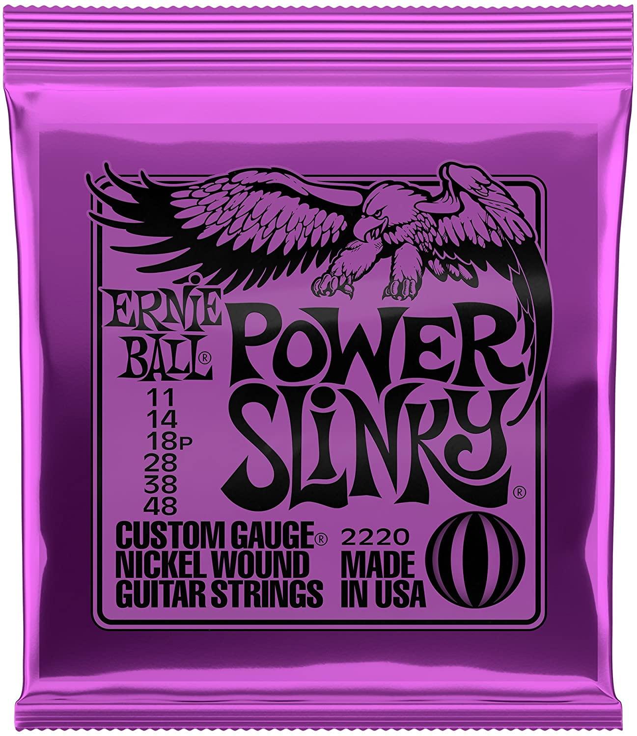 6 Sets EniBall Nickel Wound Electric Guitar Strings ,2215, 2220, 2221, 2222, 2223, 2225: 2220