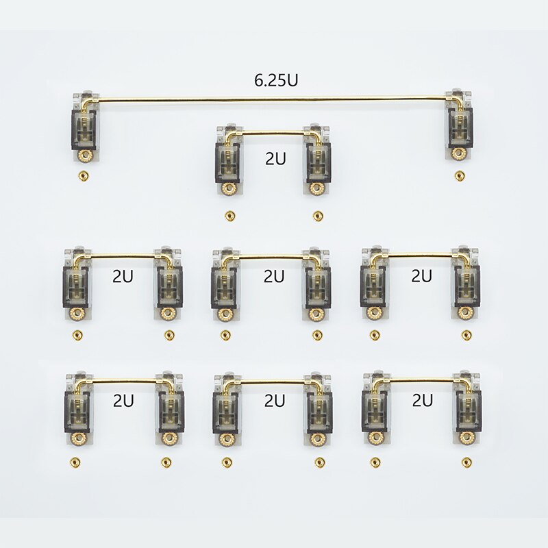 Everglide PCB Mounted Stabilizers (Crystal V2)