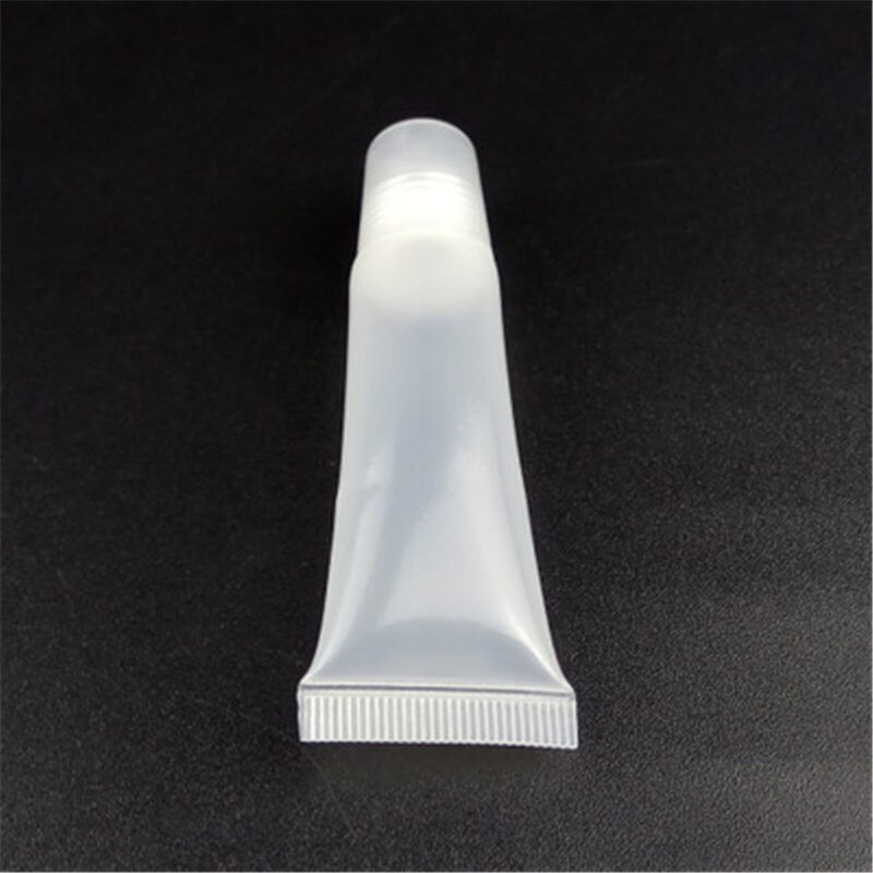 10 Stks/partij 8/10/15Ml Diy Lege Lippenstift Buis Lippenbalsem Zachte Buis Make Squeeze Clear Lip gloss Container Lege Lippenstift Buis