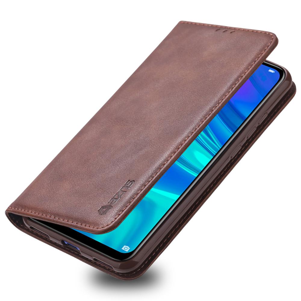 Azns Wallet Telefoon Case Voor Huawei Y6 Gevallen Cover PU Flip 6.08 Inch Case Voor Y6 Business Shell