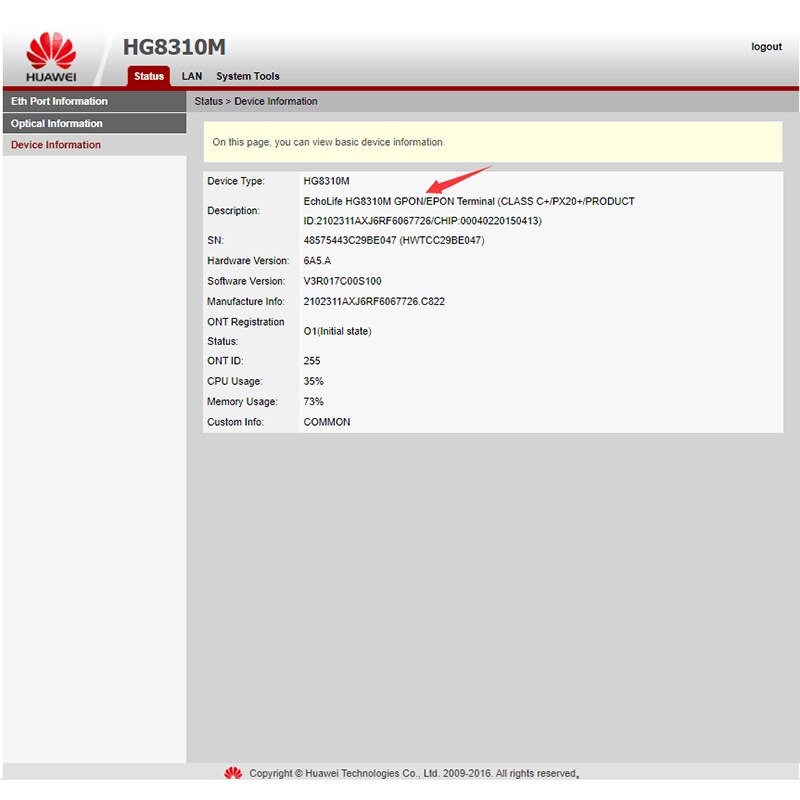 EPON onu gpon xPON 100% ont FTTH fiberhome onu modem SC/APC hg8310m hg8010H 1GE ONU ONT OLT 1PCS