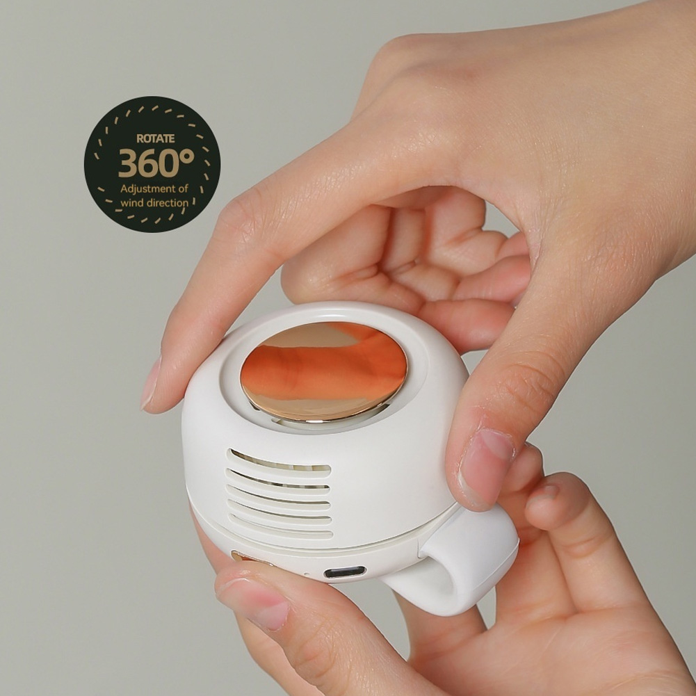 Hengende klips-type små vifter 900 mah usb bærbar mini liten elektrisk vifte bærbar stasjonær håndholdt vifte utendørs kjølevifte