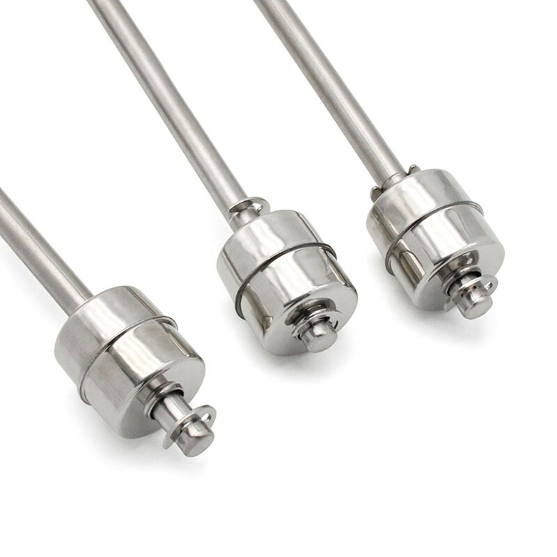 Double Ball Float Switch Tank Liquid 6 Size Pool Water Level Sensor Stainless Steel Float Switch Tank Pool Flow Sensors P15F