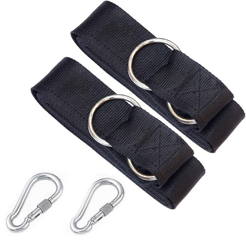 Outdoor Tools Buckle Tree Garden Swing Hanging Kit Holds Hammocks Hooks