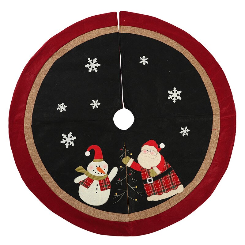 Giantex 120Cm Chritmas Decoraties Katoen Kerst Dri... Vicedeal