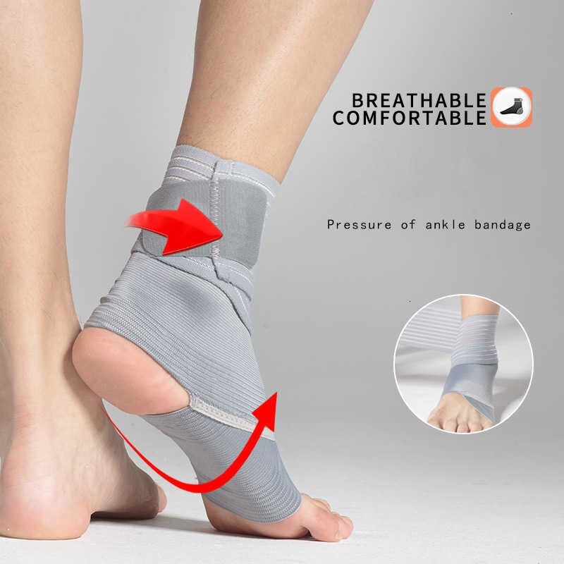 1 paar Knöchel Bandage ProtectionCompression Ankle Strap Unterstützung Fuß Feste Klammer Schutz Verletzungen Belastung Fitness Running Sport Sicherheit