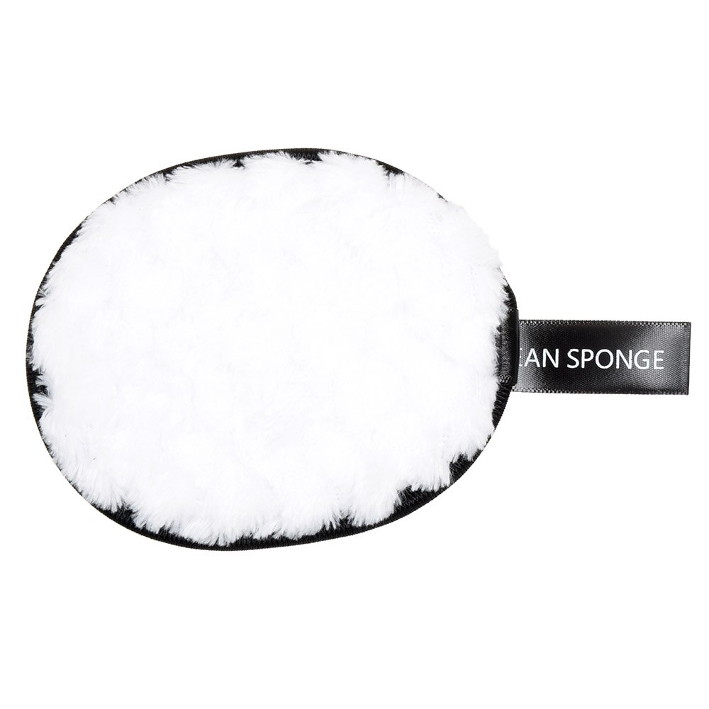 Tampons de coton nettoyant 4 couleurs au choix, éponge synthétique bouffante démaquillante pour femmes élégantes filles outils de maquillage 1 pièces: A White