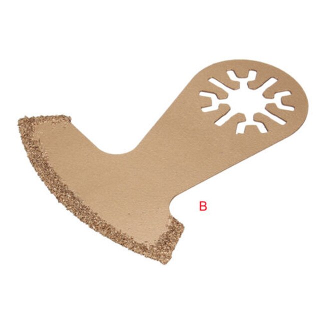 Oszillierende Sägeblätter Diamant Hartmetall Multi Werkzeuge Haushalt Präzise Holz Fliesen Beton Stein Cutter: B