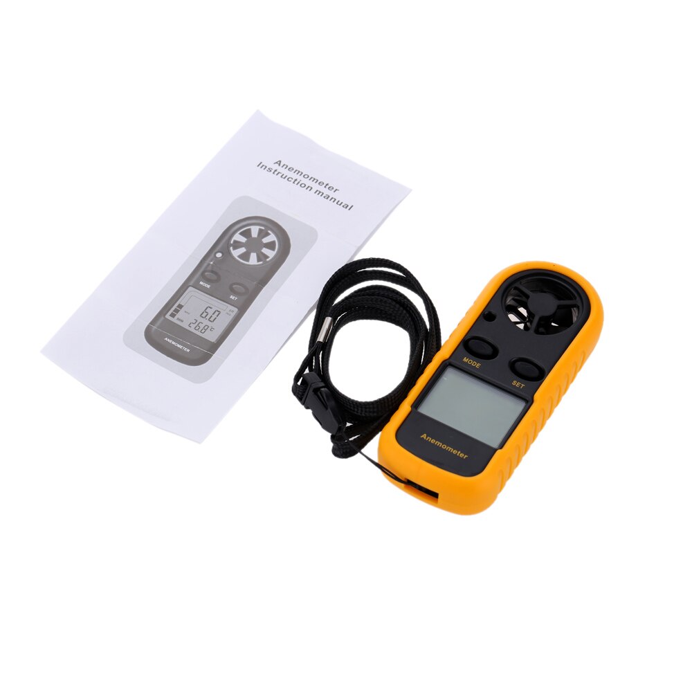 Handheld Anemometer Digital tachometer Electronic Portable Wind Meter Speed Meter Air Volume Measure anemometro with Backlight