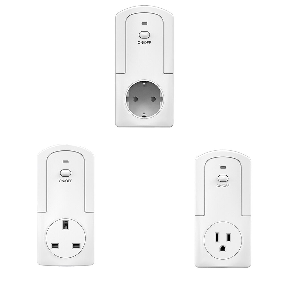 EU/US/UK Plug WIFI Wireless Temperature Humidity Thermostat Module APP Smart Remote Control Smart Timing Switch Socket