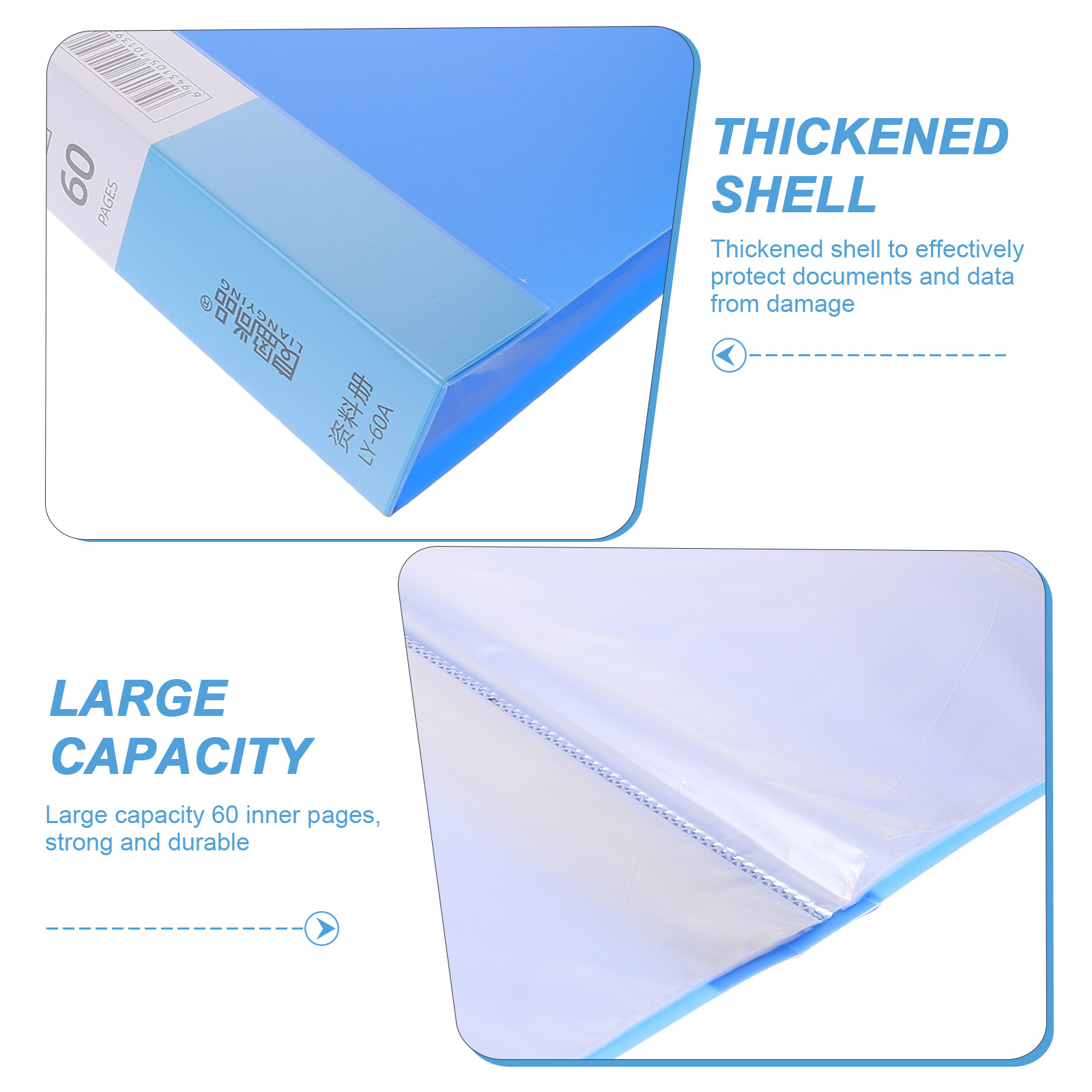 Portable Document Map Grote Capaciteit Bestand Houder Studenten Examen Papier Organisator