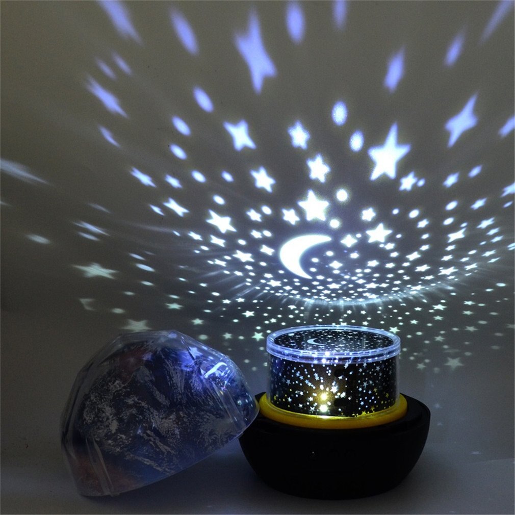 Star Night Light Voor Kinderen Universe Nachtlampje Projectielamp Romantische Ster Zee Verjaardag Kerst Projector Lamp-3 Sets film