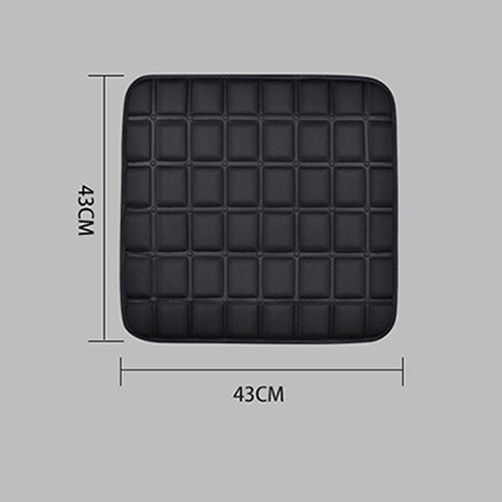 Car Electric Heated Seat Fast Heated Black Car Styling Winter Pad Cushions Auto Covers Warmer Memory Foam Pad