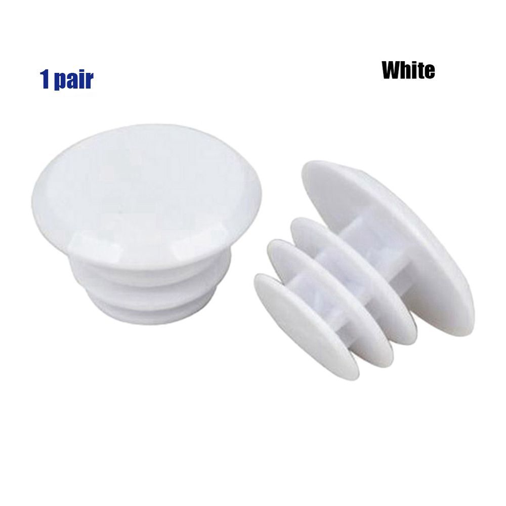 Bouchons de poignées de vélo de route, accessoires de cyclisme, bouchons d&#39;extrémité: white