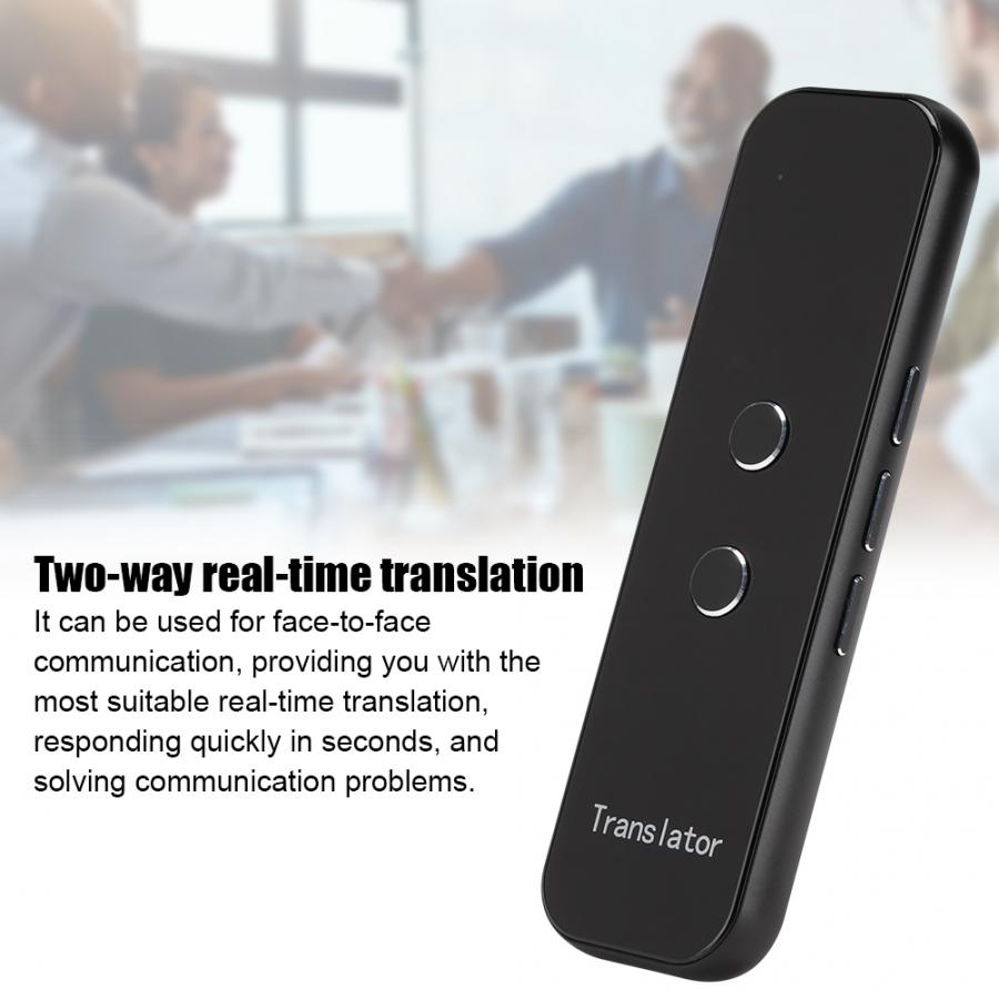 G6 70 Talen Vertaler Metalen Intelligente Wifi + Hotspot Multi-Taal Hand-Held Vertaling Stok Vertaler