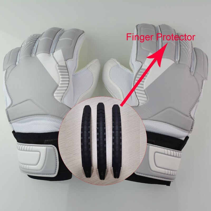 Guantes de portero de fútbol, guantes de entrenamiento de portero de fútbol con dedos gruesos, guantes de competición antideslizantes