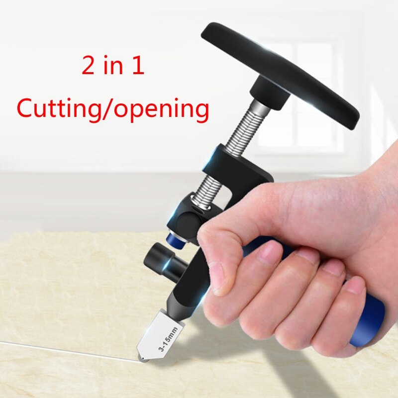 Manual One-piece Tile Cutter for Cutting Ceramic Tiles Glass Tile Opener Portable Multifunctional Construction Tool