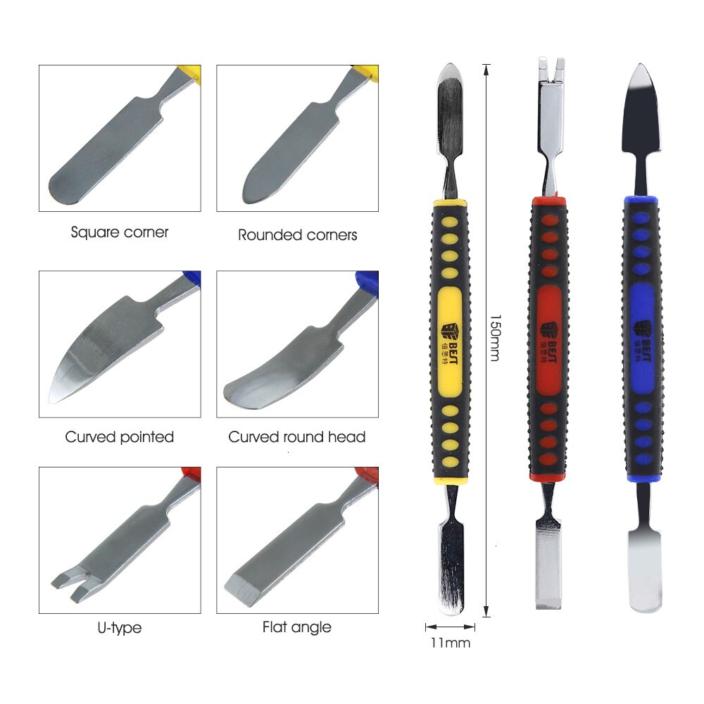 BST-119 Magnetic Precision Screwdriver Set Disassemble Repair Tool Set With Tweezers Spudger Prying For Laptop Mobile Phone