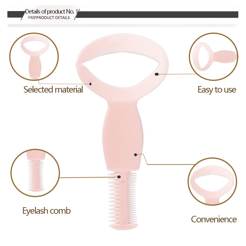 Women Make Up Eye Mascara Eyelash Comb Applicator Guide Card Eyeliner card Tools Eyeliner Model Makeup Eye Helper Device Tool