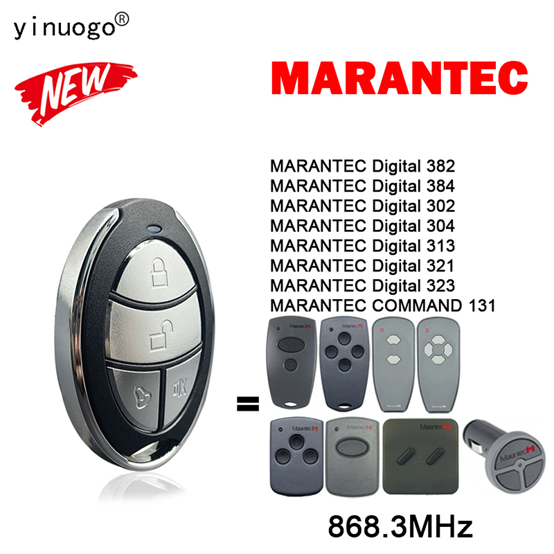 For 868MHz HORMANN MARANTEC BERNER BelFox DICKERT Garage Door / Gate Remote Control Face to face Clone Hand Transmitter
