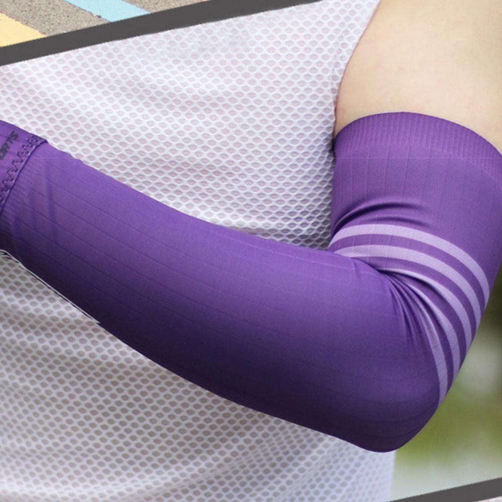 Radfahren Ärmel Reflektierende Sport Arm Kompression Basketball Radfahren Arm Wärmer Sommer Laufschuhe UV Volleyball Sonnencreme Bands