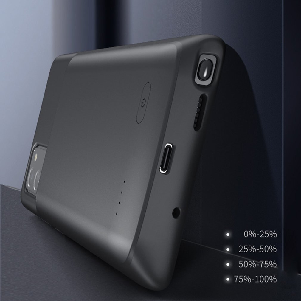 Batterij Case 6000Mah Snel Opladen Voor Samsung Galaxy Note 20 Ultra Extended Batterij Oplader Beschermhoes