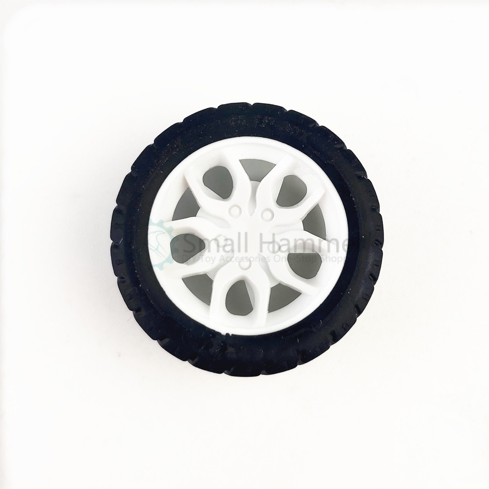 10pcs Diameter 30mm Banden Rubber Speelgoed Auto Wiel Deel DIY model