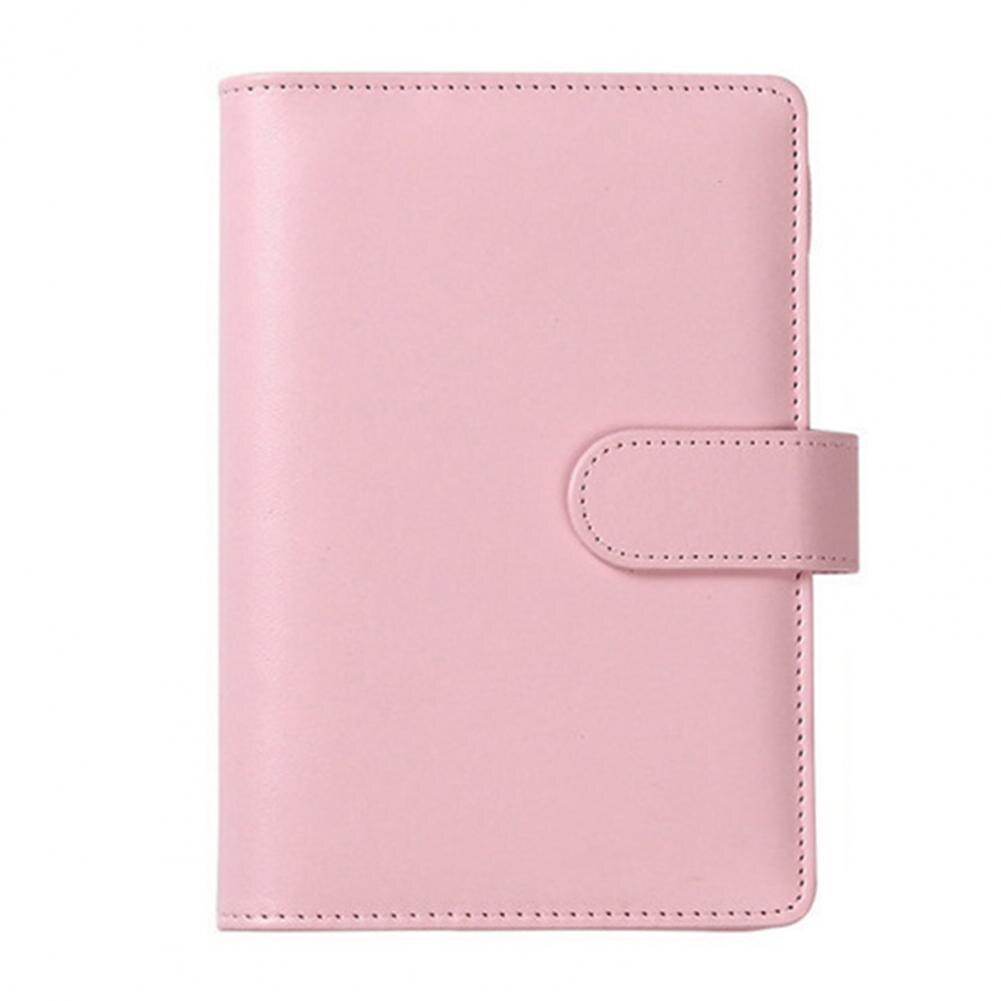Smooth Writing Note Book Decorative Rectangular Hard to Fade Eye-catching Diary Notebook for Classroom : Pink