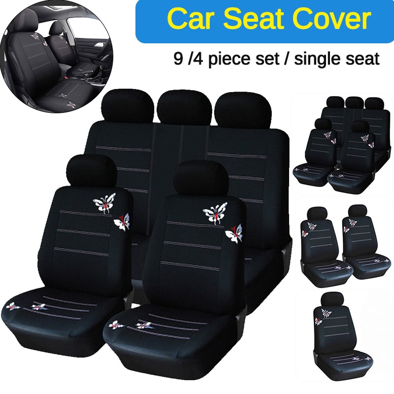 1/4/9 Stks/set Auto Seat Cover Kussen Fit Auto Interieur Accessoires Auto Seat Protectors Auto-Styling auto Accessoires