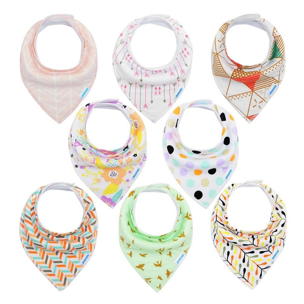 Lätzchen für Kinder Baby Lätzchen Bandana Lätzchen für Baby Jungen und Mädchen Sabbern Lätzchen für Kleinkind Zahnen Baumwolle Cartoon Kinder zubehör