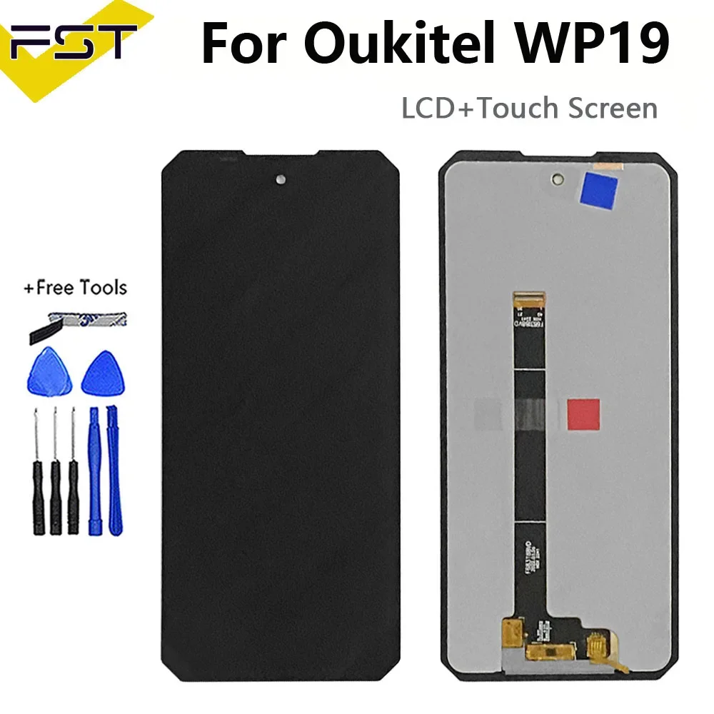 Pantalla LCD Original Oukitel WP5 Pro, montaje de digitalizador con pantalla táctil para Oukitel WP21 WP7 WP8 WP26 WP13 WP15 WP12 WP28 WP19