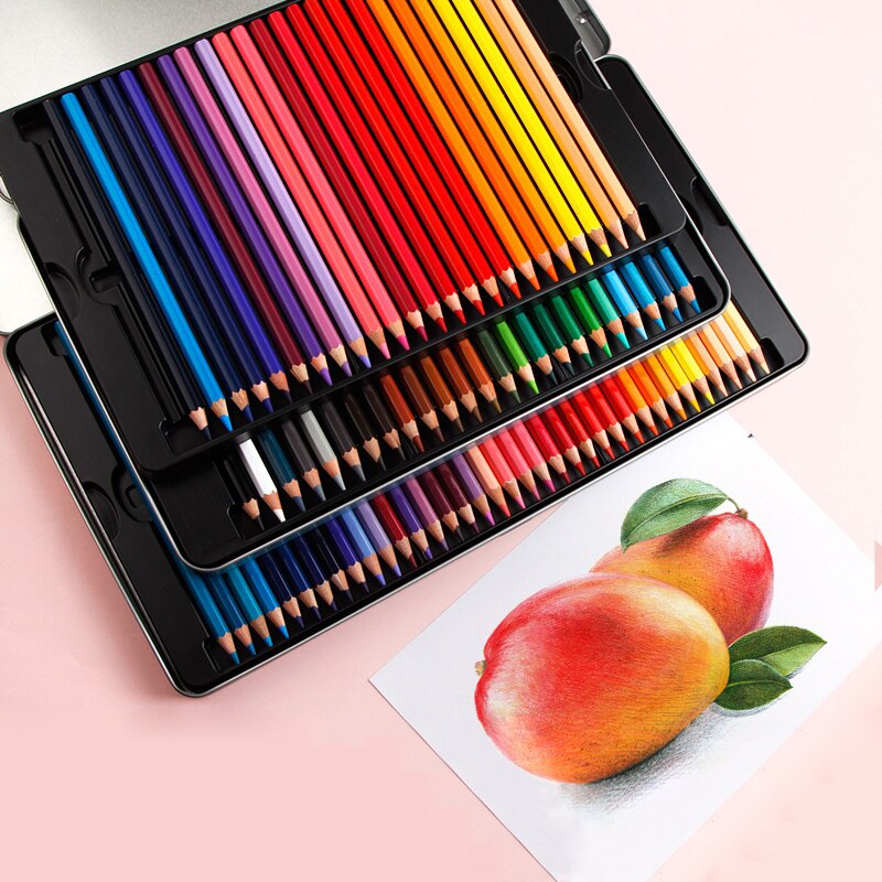 Sakura Oily Color Pencil Set 24/36/48/60/72 Color XPY36 Beginner Student Hand-painted Fine Art Painting Penci
