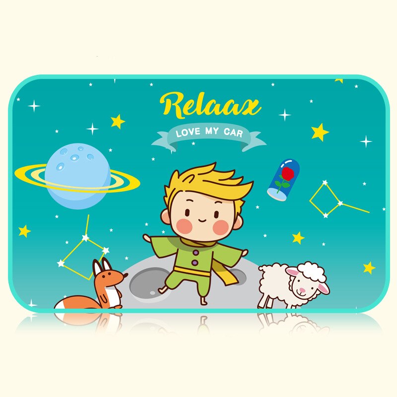 Samochód Cartoon Cute Spaceman magnes boczne osłony przeciwsłoneczne osłona przeciwsłoneczna tylna boczna Auto okno osłona przeciwsłoneczna dla dzieci: C