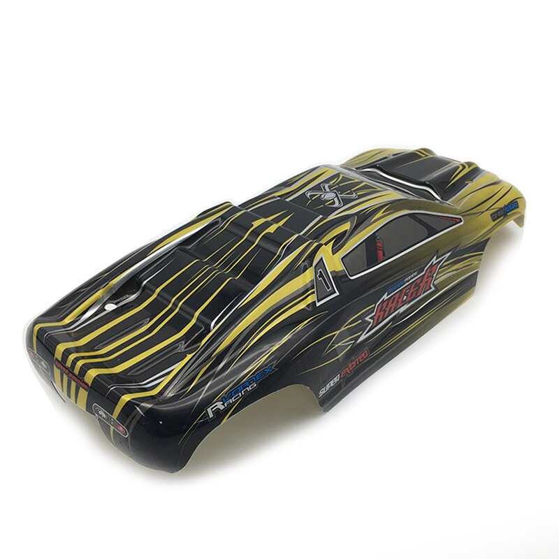 XLH 9116 1Pc carcasa de coche de control remoto rojo/Verde 9116 1/12 RC Monster Truck carcasa de coche de control remoto Durable 16-SJ01 16-SJ02 RC Car Body Shell