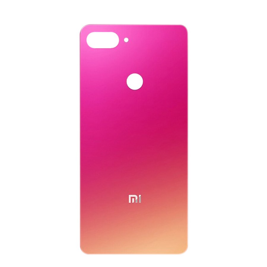 Voor Xiao mi mi 8 lite back Battery Cover Achter Glas Deur Behuizing Case Voor Xiao Mi Mi 8 se batterij Cover mi 8SE 8 lite Explorer: Mi8 Lite Gold
