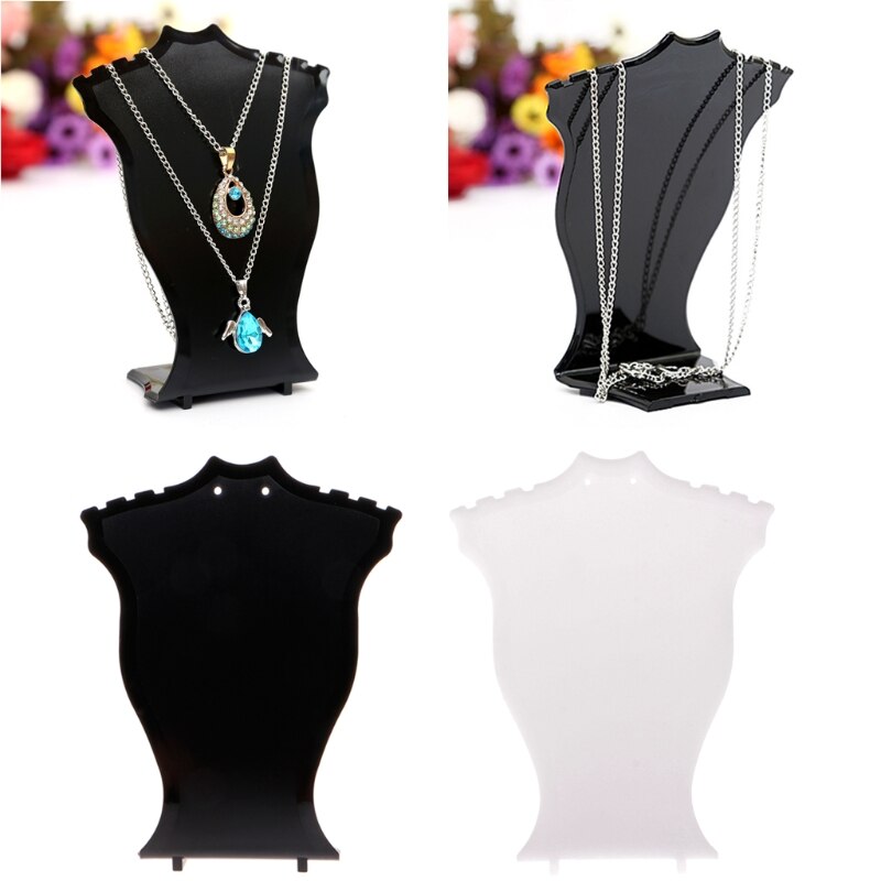 Hanger Ketting Ketting Oorbel Sieraden Bust Display Houder Stand Showcase Rack
