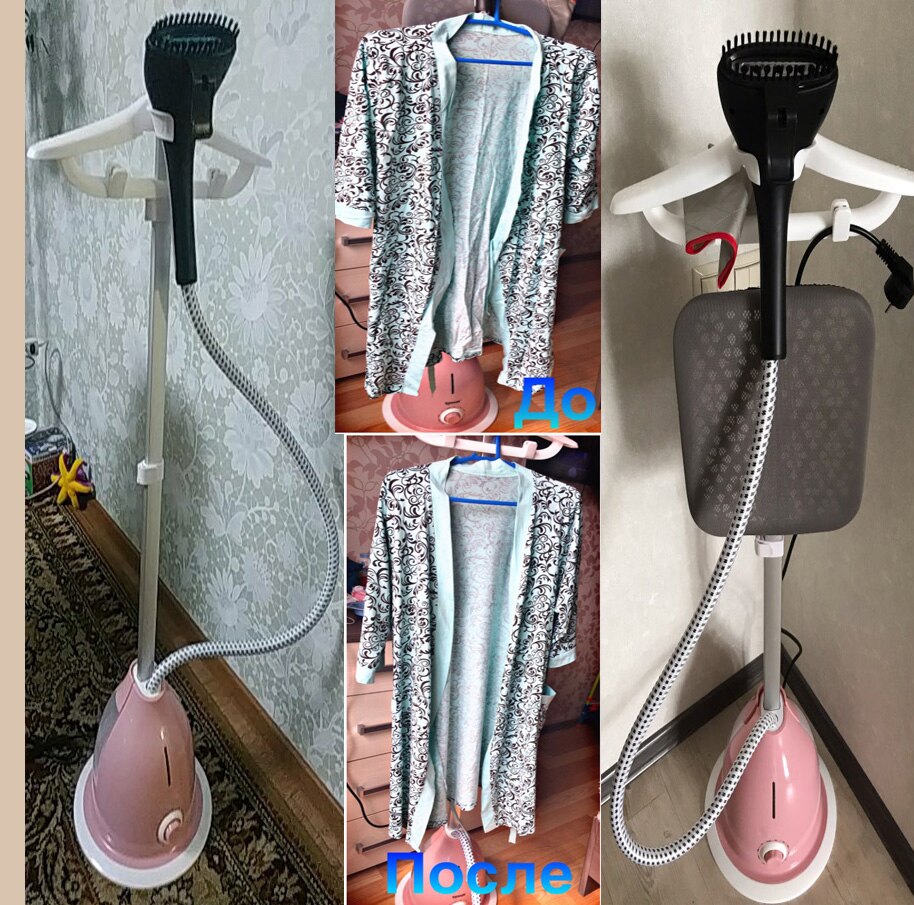 2000W Garment steamer household handheld ironing machine 10 gears adjustable vertical flat steam iron clothes steamer mini iron