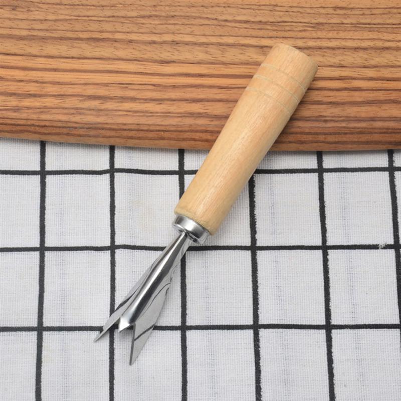 7 Pcs Ananas Dunschiller Vork Roestvrij Staal Paring Cutter V Vorm Ananas Dunschiller Ananas Eye Remover Fruit Cutter