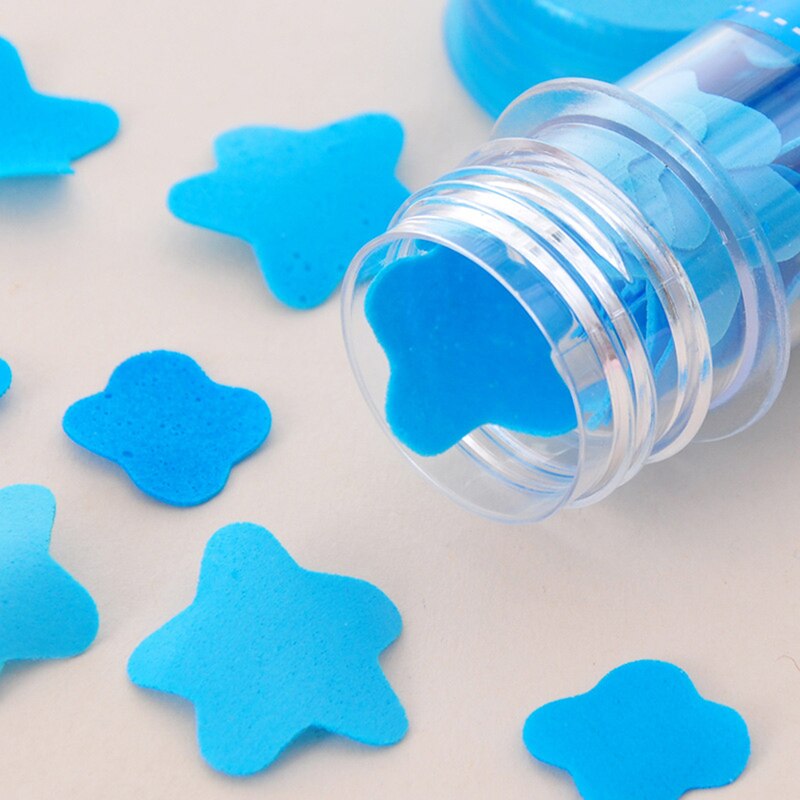 1 szt. Papier mydlany na zewnątrz przenośne mycie ciała w formie kwiatu łazienkowa mydelniczka kolor losowo