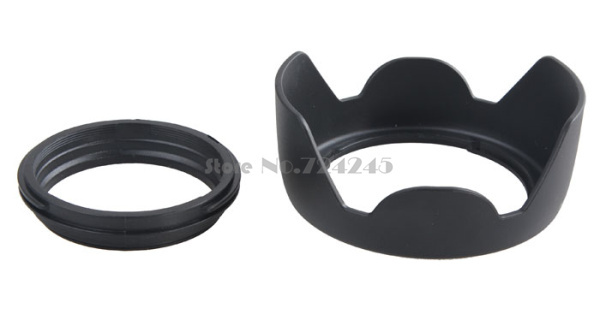 1 Pcs ES 62 II ES-62 II Lens Hood for Canon EOS EF 50mm f/1.8 II Lens ES-62II