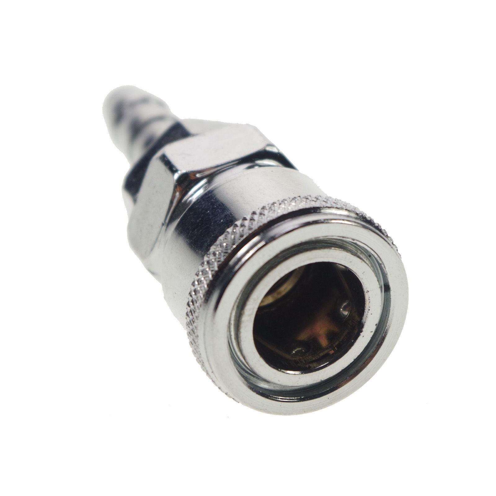 Barbed 12mm Zinc Alloy Pneumatic Air Quick Coupler Socket Connect Fitting SH-40 12mm OD Hose