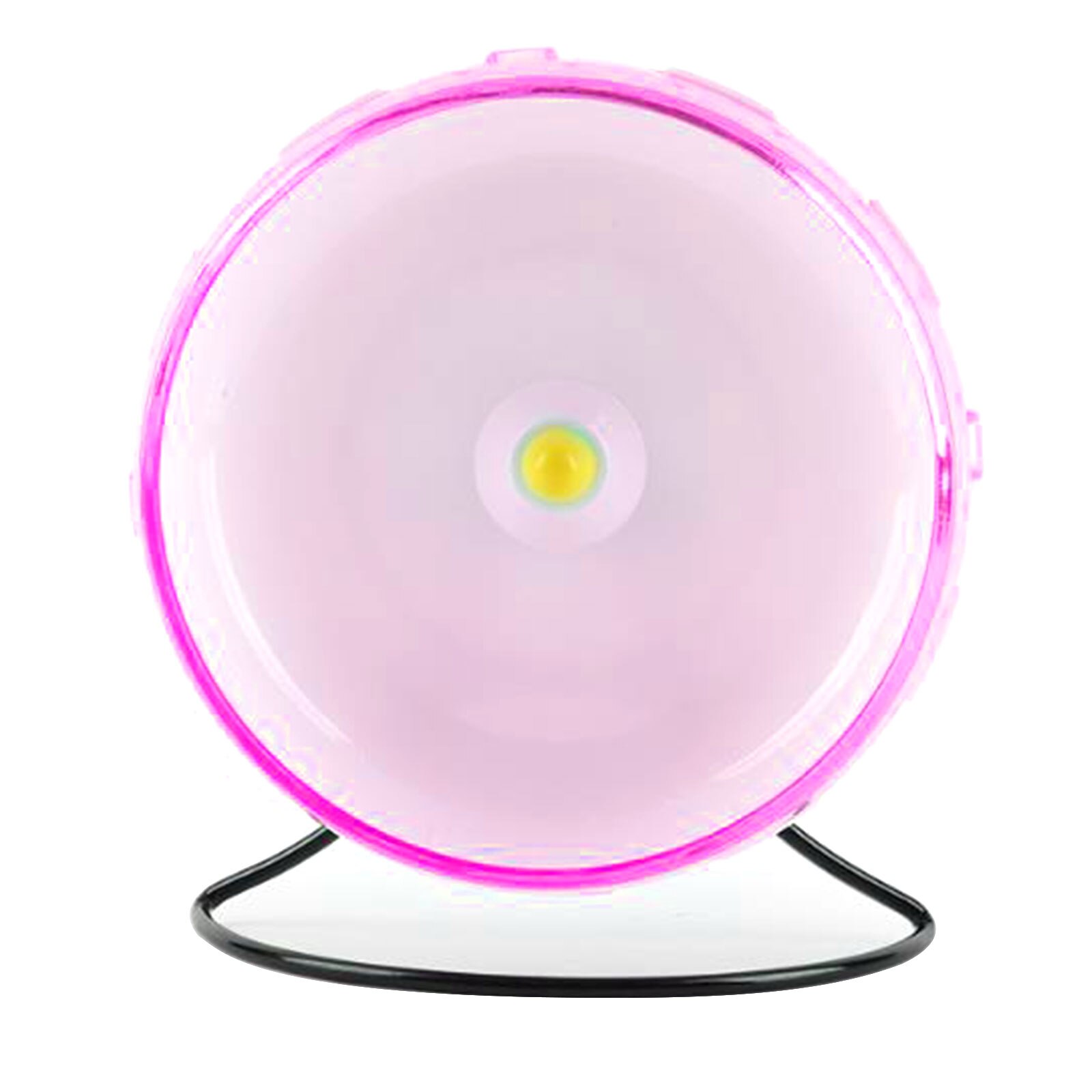 Nouvellement Hamster pour animaux de compagnie en cours d'exécution disque jouet silencieux rotatif Jogging roue pour animaux de compagnie sport roue jouets Cage accessoires: SCARLET