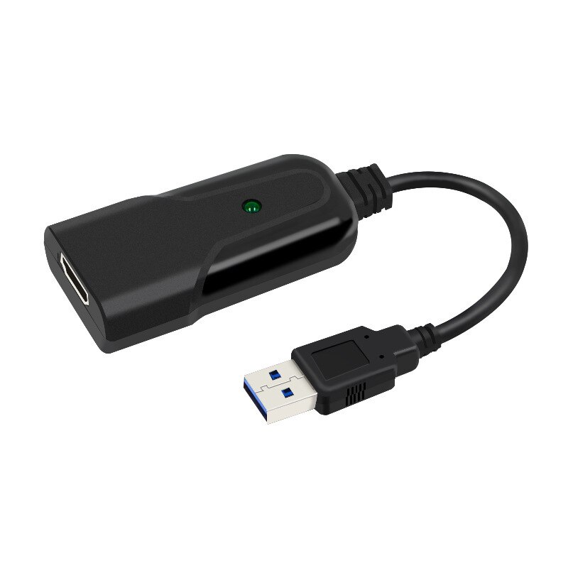 HDMI to USB 2.0 Video Capture Card Plug and Play Game Capture Card Grabber Screen Sharing 1080P 60fps Recording KQS8