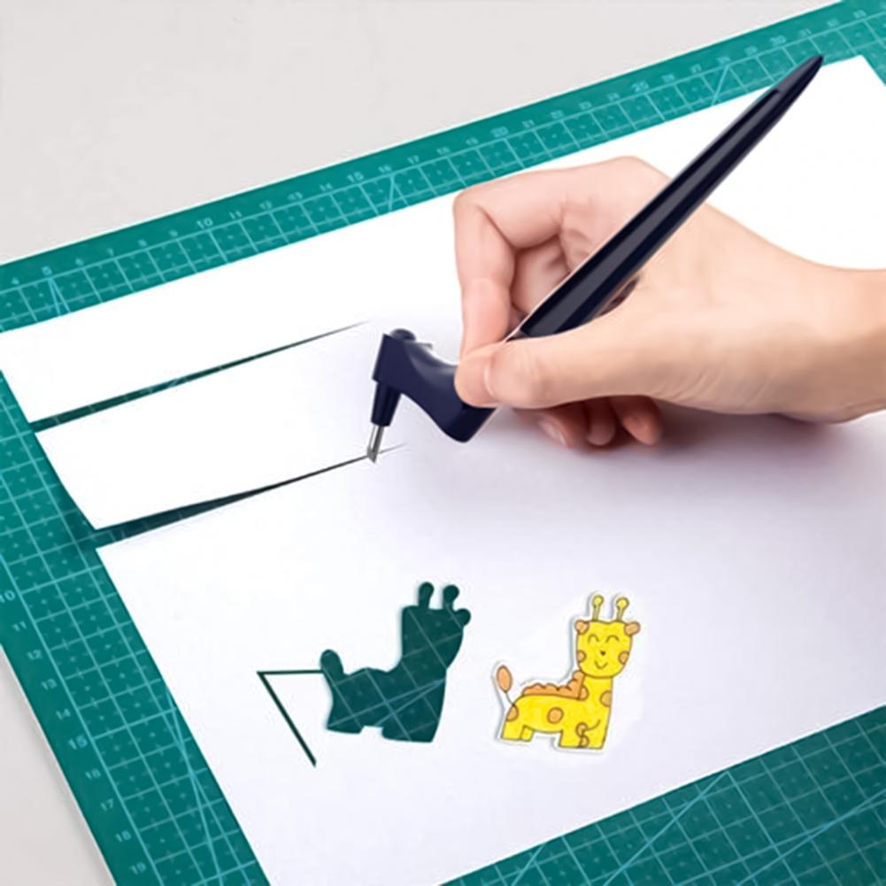 L Shape 360-degree Rotary Craft Cutting Tool Effective Craft Cutting Blade Solid Color Effective Craft Cutting Blade