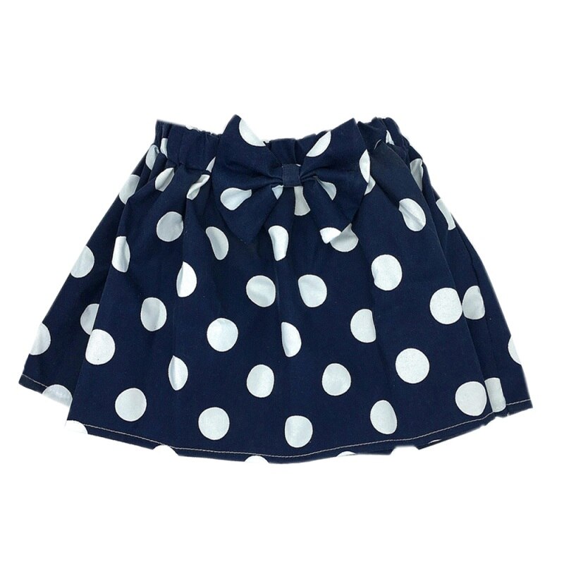 Meisjes Rok Baby Kids Meisjes Mini Bubble Tutu Rokken Geplooide Dans Prinses Rokken Voor Kinderen Kleding: dot blue