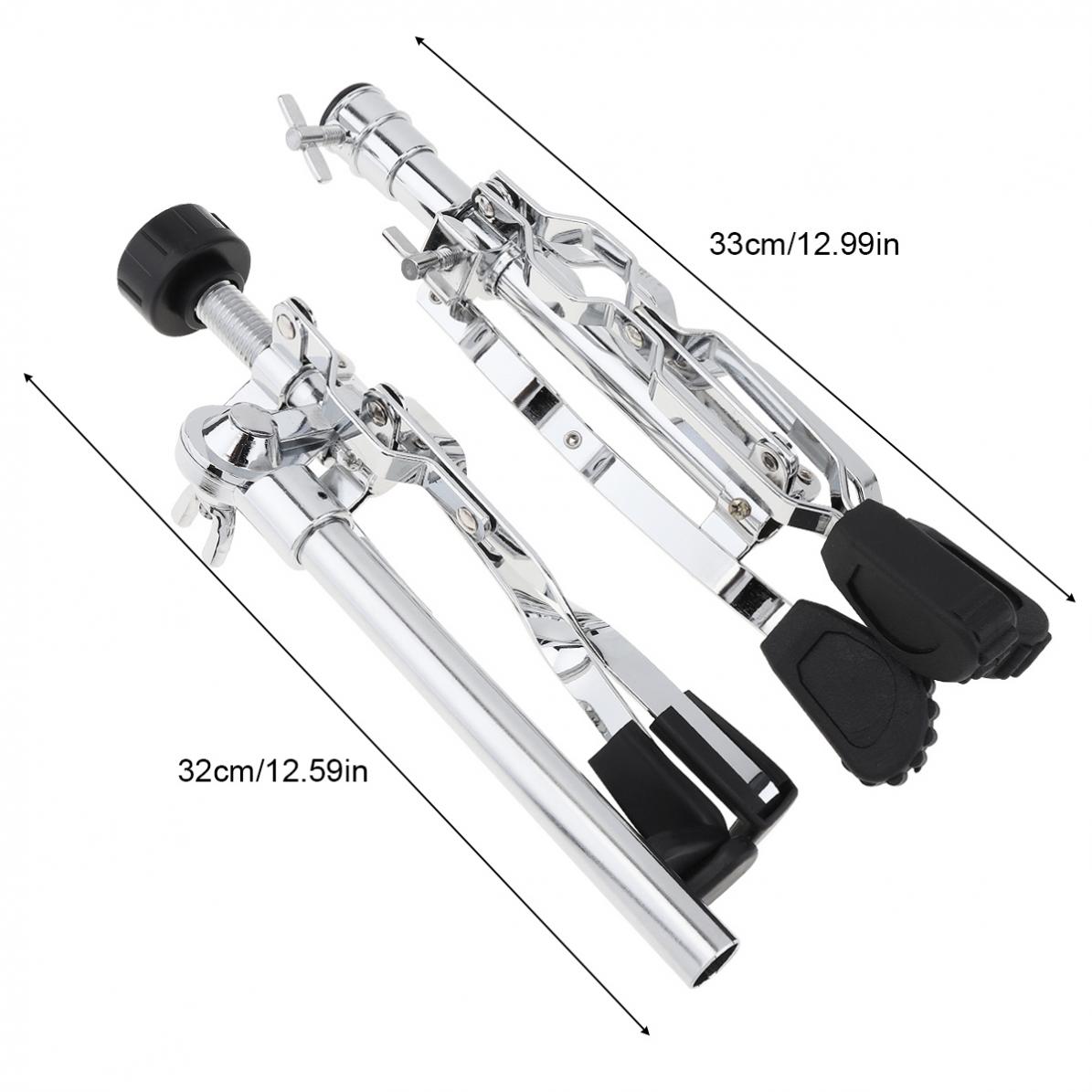 Drum Stand Full Metal Adjustment Drum Stand Foldable Floor Drum Stand Holder for 10 12 16 Inch Jazz Snare Dumb Drum