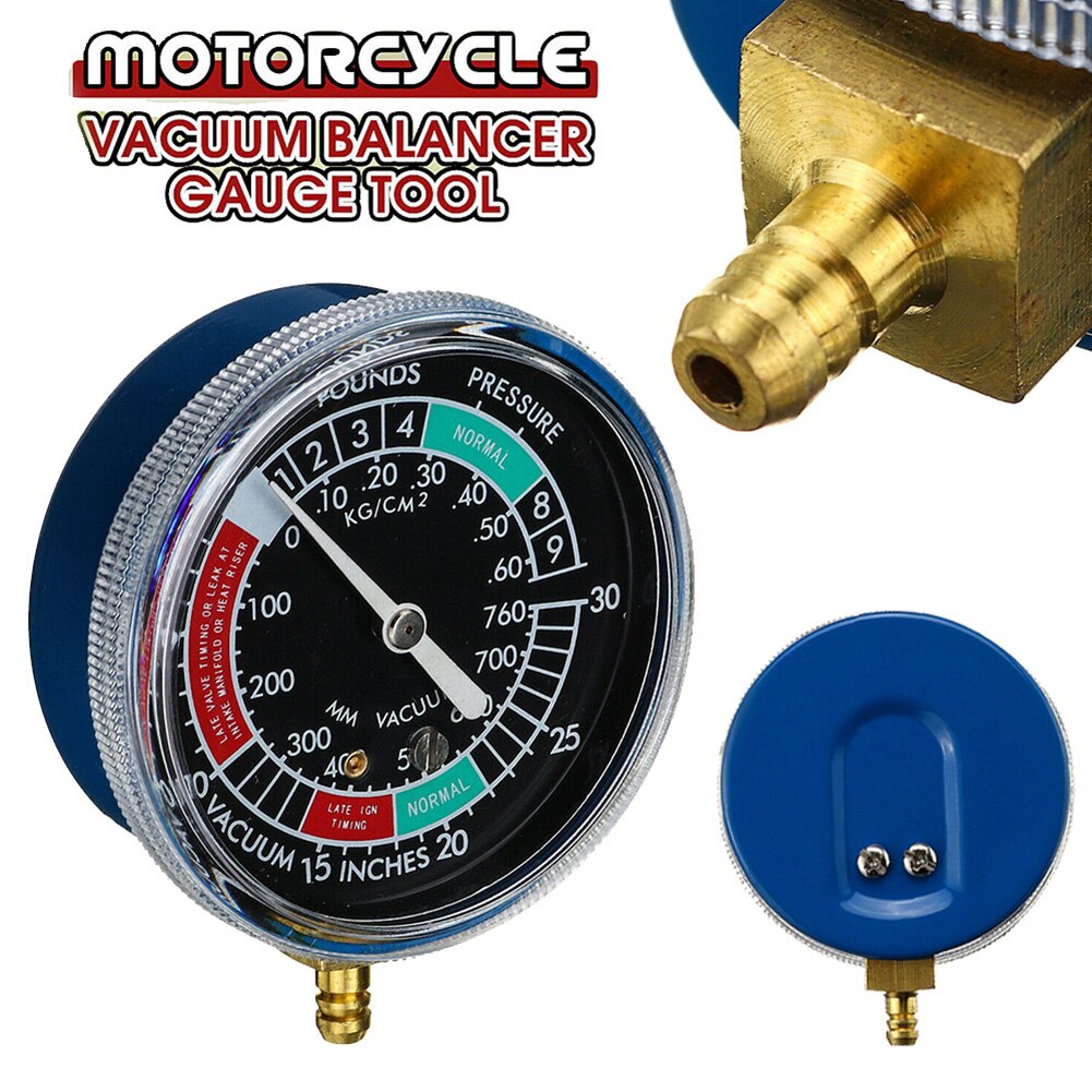 Motorcycle Fuel Vacuum Carburetor Synchronizer Carb Sync Tool Tuner Balancer