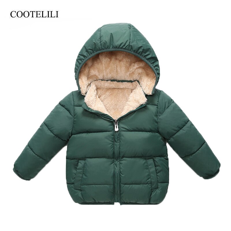 Polaire hiver Parkas enfants vestes pour filles garçons épais velours enfants manteau vêtements de bébé infantile pardessus