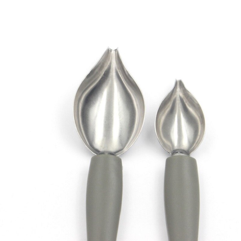 Chef Valon Sauce Plating Art Pencil Dessert Decorating Draw Kitchen Stainless Steel Portable Painting Spoon Dessert Decor
